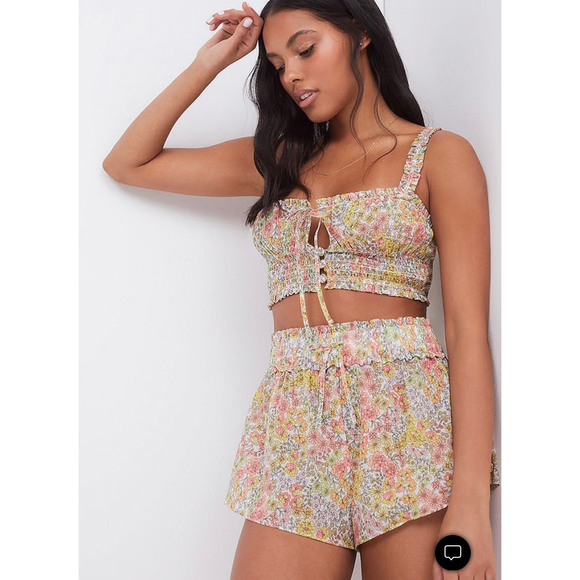 NEW 2 Piece For Love and Lemons Esme Cami and matching Esme Shorts SET - Picture 13 of 16